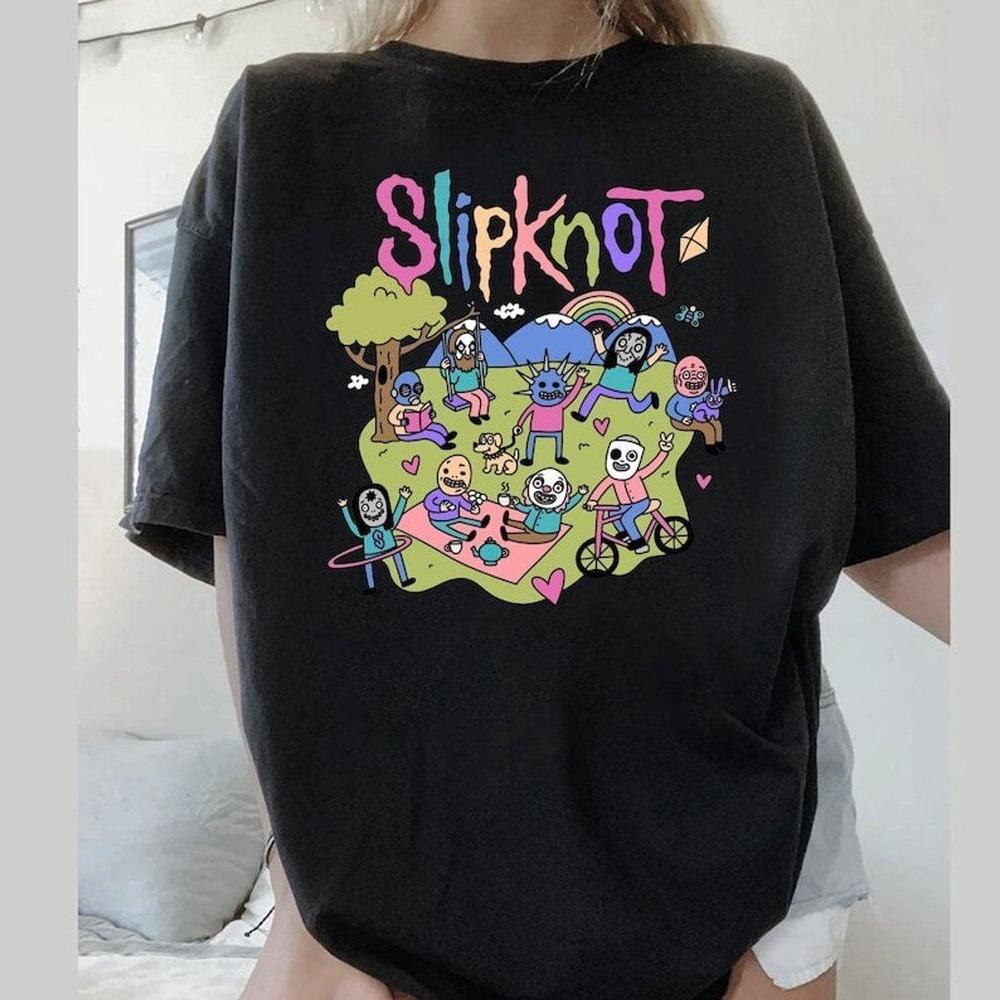 Slipknot Vintage T-Shirt Slipknot Shirt Slipknot Retro Shirt Slipknot Tee